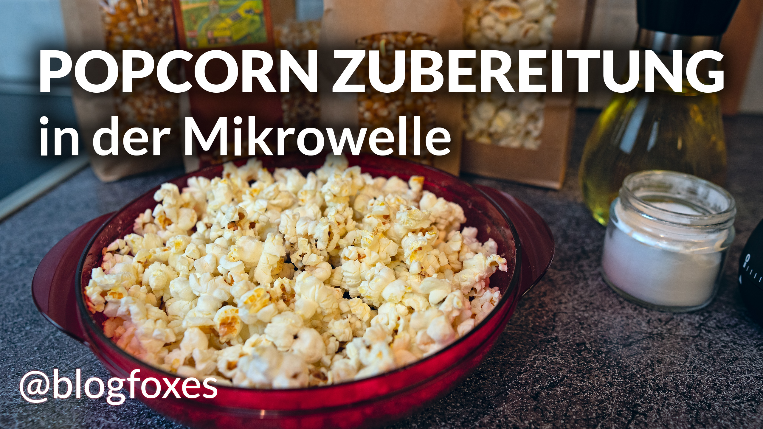 Read more about the article Popcorn Zubereitung in der Mikrowelle